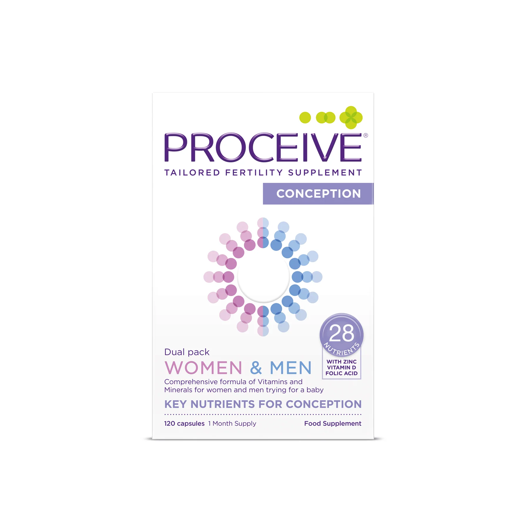 OH48-Proceive-Conception-Dual-Pack-Women-_-Men-FRONT Proceive® Pure Myo-Inositol - Image 1